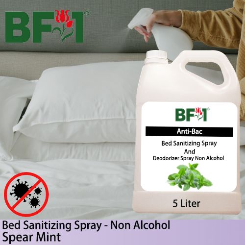 Bed Sanitizing Spray - mint - Spear Mint - 5L