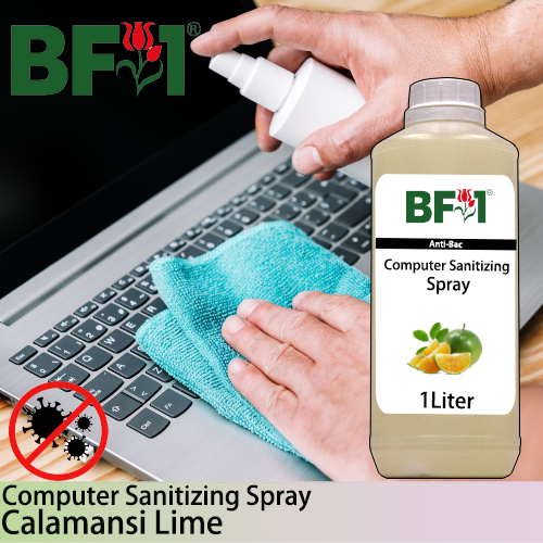 Anti-Bac Computer Sanitizing Spray Non Alcohol (ABCS) - lime - Calamansi Lime - 1L Anti-Bac Computer Sanitizing Spray Non Alcohol (ABCS) - lime - Calamansi Lime - 1L