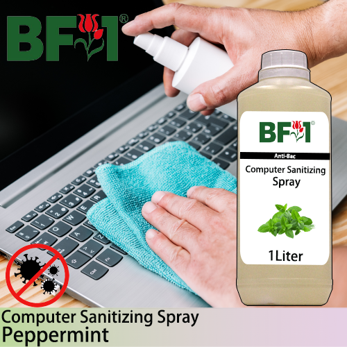Anti-Bac Computer Sanitizing Spray Non Alcohol (ABCS) - mint - Peppermint - 1L Anti-Bac Computer Sanitizing Spray Non Alcohol (ABCS) - mint - Peppermint - 1L
