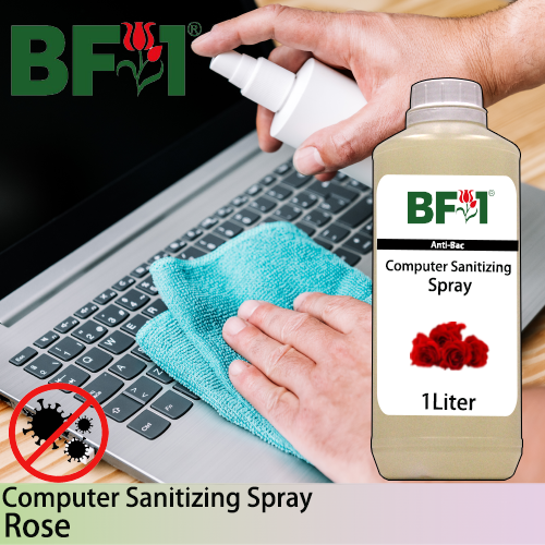 Anti-Bac Computer Sanitizing Spray Non Alcohol (ABCS) - Rose - 1L Anti-Bac Computer Sanitizing Spray Non Alcohol (ABCS) - Rose - 1L