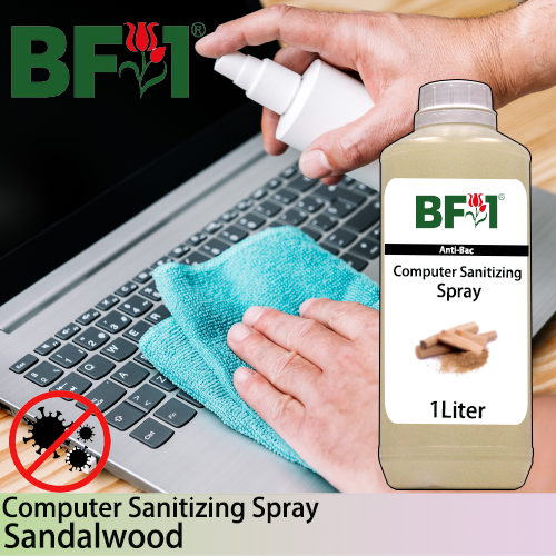 Anti-Bac Computer Sanitizing Spray Non Alcohol (ABCS) - Sandalwood - 1L Anti-Bac Computer Sanitizing Spray Non Alcohol (ABCS) - Sandalwood - 1L