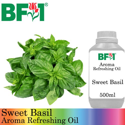 Aroma Refreshing Oil - Sweet Basil - 500ml