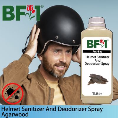 Helmet Sanitizer And Deodorizer Spray - Agarwood - 1L