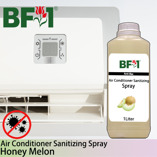 Anti-Bac Air Conditioner Sanitizing Spray Non Alcohol (ABACS) - Honey Melon - 1L Anti-Bac Air Conditioner Sanitizing Spray Non Alcohol (ABACS) - Honey Melon - 1L