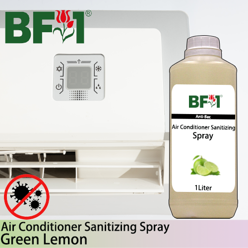 Anti-Bac Air Conditioner Sanitizing Spray Non Alcohol (ABACS) - Lemon - Green Lemon - 1L Anti-Bac Air Conditioner Sanitizing Spray Non Alcohol (ABACS) - Lemon - Green Lemon - 1L