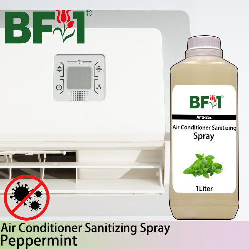 Anti-Bac Air Conditioner Sanitizing Spray Non Alcohol (ABACS) - mint - Peppermint - 1L Anti-Bac Air Conditioner Sanitizing Spray Non Alcohol (ABACS) - mint - Peppermint - 1L
