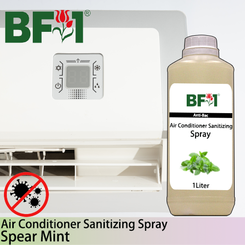 Anti-Bac Air Conditioner Sanitizing Spray Non Alcohol (ABACS) - mint - Spear Mint - 1L Anti-Bac Air Conditioner Sanitizing Spray Non Alcohol (ABACS) - mint - Spear Mint - 1L