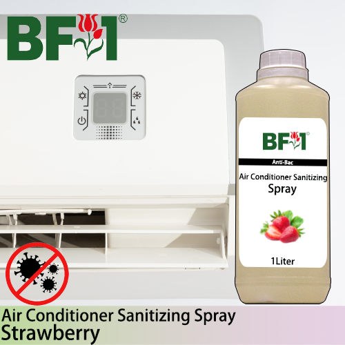 Anti-Bac Air Conditioner Sanitizing Spray Non Alcohol (ABACS) - Strawberry - 1L Anti-Bac Air Conditioner Sanitizing Spray Non Alcohol (ABACS) - Strawberry - 1L