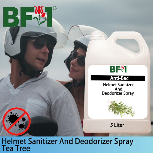 Helmet Sanitizer And Deodorizer Spray - Tea Tree - 5L