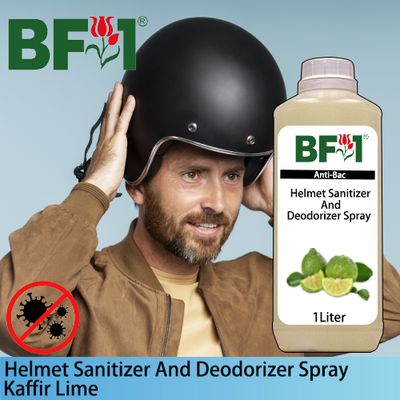 Helmet Sanitizer And Deodorizer Spray -  lime - Kaffir Lime - 1L