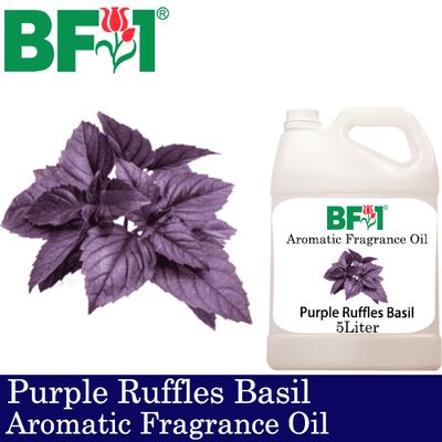 Aromatic Fragrance Oil (AFO) - Purple Ruffles Basil - 5L