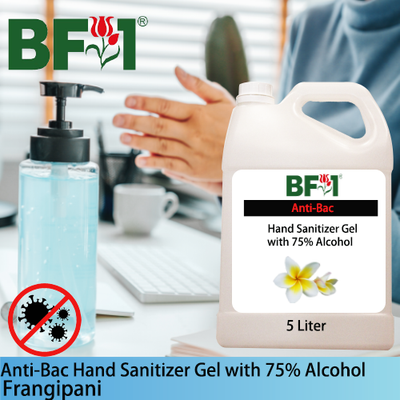 Anti-Bac Hand Sanitizer Gel with 75% Alcohol (ABHSG) - Frangipani - 5L
