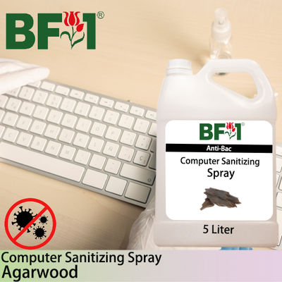 Anti-Bac Computer Sanitizing Spray Non Alcohol (ABCS) - Agarwood - 5L