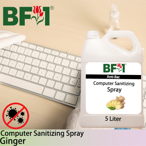 Anti-Bac Computer Sanitizing Spray Non Alcohol (ABCS) - Ginger - 5L Anti-Bac Computer Sanitizing Spray Non Alcohol (ABCS) - Ginger - 5L