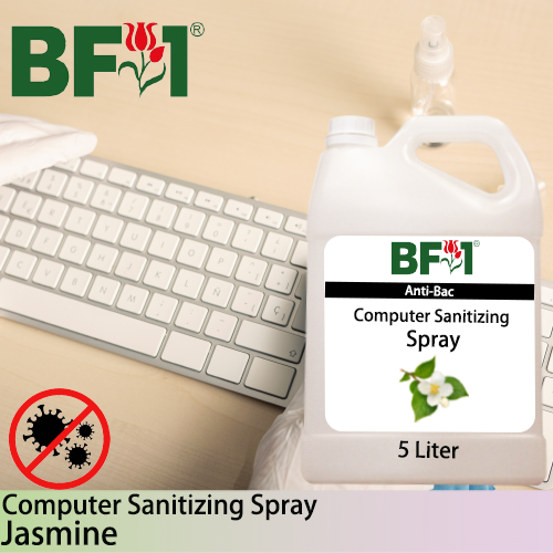 Anti-Bac Computer Sanitizing Spray Non Alcohol (ABCS) - Jasmine - 5L Anti-Bac Computer Sanitizing Spray Non Alcohol (ABCS) - Jasmine - 5L