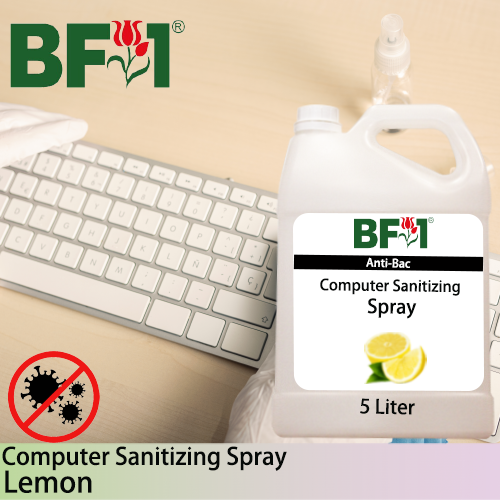 Anti-Bac Computer Sanitizing Spray Non Alcohol (ABCS) - Lemon - 5L Anti-Bac Computer Sanitizing Spray Non Alcohol (ABCS) - Lemon - 5L