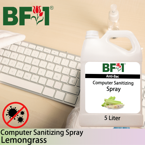 Anti-Bac Computer Sanitizing Spray Non Alcohol (ABCS) - Lemongrass - 5L Anti-Bac Computer Sanitizing Spray Non Alcohol (ABCS) - Lemongrass - 5L