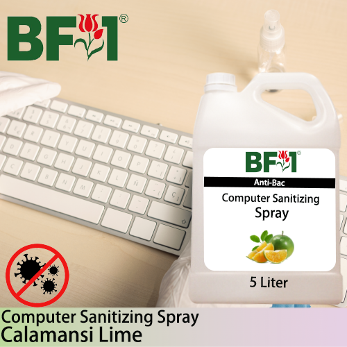Anti-Bac Computer Sanitizing Spray Non Alcohol (ABCS) - lime - Calamansi Lime - 5L Anti-Bac Computer Sanitizing Spray Non Alcohol (ABCS) - lime - Calamansi Lime - 5L