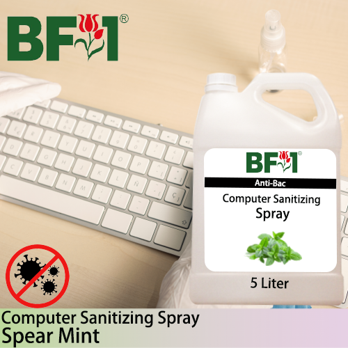 Anti-Bac Computer Sanitizing Spray Non Alcohol (ABCS) - mint - Spear Mint - 5L Anti-Bac Computer Sanitizing Spray Non Alcohol (ABCS) - mint - Spear Mint - 5L