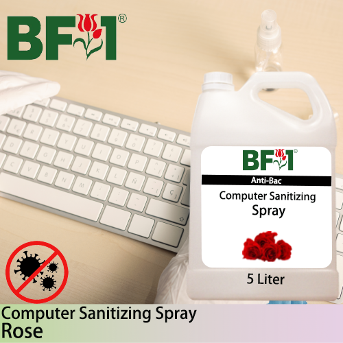 Anti-Bac Computer Sanitizing Spray Non Alcohol (ABCS) - Rose - 5L Anti-Bac Computer Sanitizing Spray Non Alcohol (ABCS) - Rose - 5L