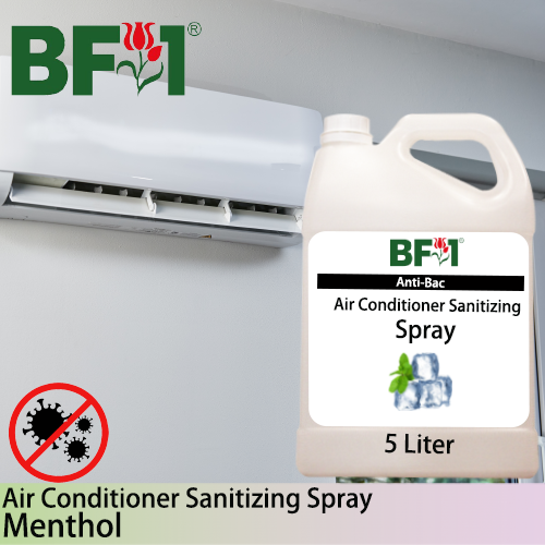 Anti-Bac Air Conditioner Sanitizing Spray Non Alcohol (ABACS) - Menthol - 5L Anti-Bac Air Conditioner Sanitizing Spray Non Alcohol (ABACS) - Menthol - 5L