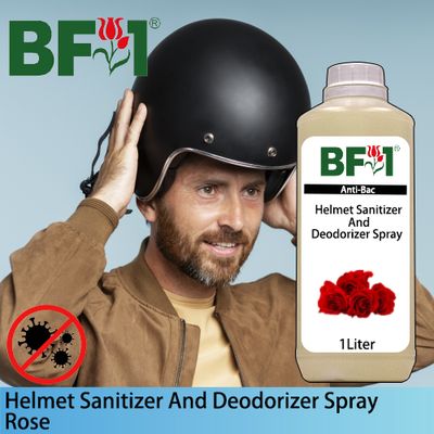 Helmet Sanitizer And Deodorizer Spray - Rose - 1L