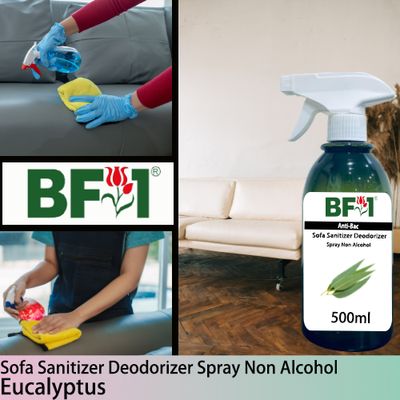 (ABSSD1) Eucalyptus Anti-Bac Sofa Sanitizer Deodorizer Spray - Non Alcohol - 500ml