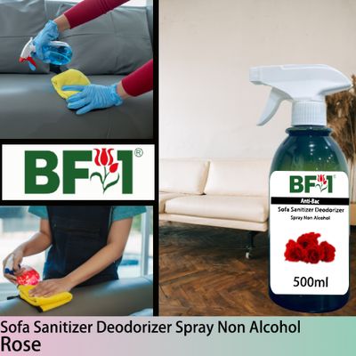 (ABSSD1) Rose Anti-Bac Sofa Sanitizer Deodorizer Spray - Non Alcohol - 500ml