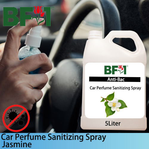 Car Perfume Sanitizing Spray - Jasmine - 5L