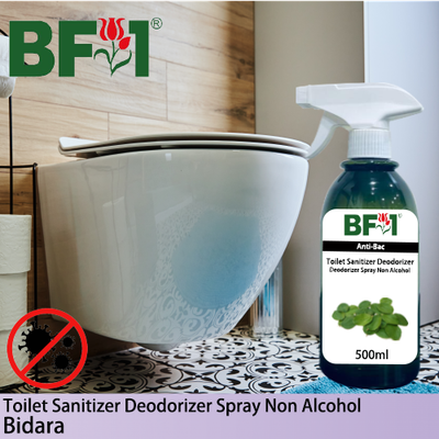 (ABTSD) Bidara Anti-Bac Toilet Sanitizer Deodorizer Spray - Non Alcohol - 500ml