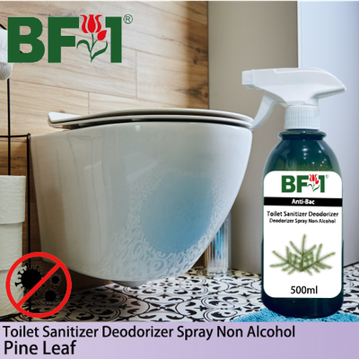 (ABTSD) Pine Leaf Anti-Bac Toilet Sanitizer Deodorizer Spray - Non Alcohol - 500ml