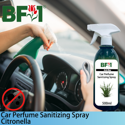 Car Perfume Sanitizing Spray - Citronella - 500ml