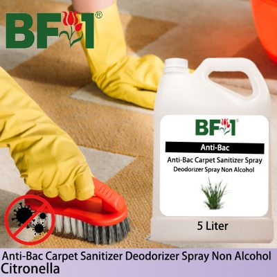 Carpet Sanitizer Deodorizer Spray - Citronella - 5L