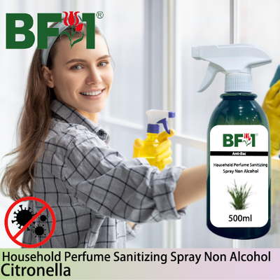 Anti-Bac Household Perfume Sanitizing Spray Non Alcohol (ABHP) - Citronella - 500ml Anti-Bac Household Perfume Sanitizing Spray Non Alcohol (ABHP) - Citronella - 500ml
