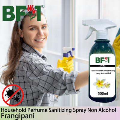 Anti-Bac Household Perfume Sanitizing Spray Non Alcohol (ABHP) - Frangipani - 500ml Anti-Bac Household Perfume Sanitizing Spray Non Alcohol (ABHP) - Frangipani - 500ml