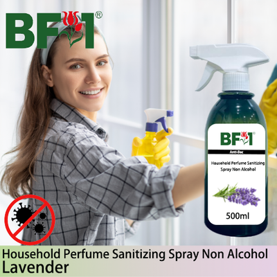Anti-Bac Household Perfume Sanitizing Spray Non Alcohol (ABHP) - Lavender - 500ml Anti-Bac Household Perfume Sanitizing Spray Non Alcohol (ABHP) - Lavender - 500ml