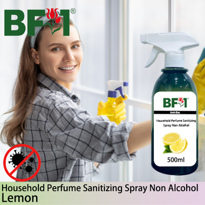 Anti-Bac Household Perfume Sanitizing Spray Non Alcohol (ABHP) - Lemon - 500ml Anti-Bac Household Perfume Sanitizing Spray Non Alcohol (ABHP) - Lemon - 500ml