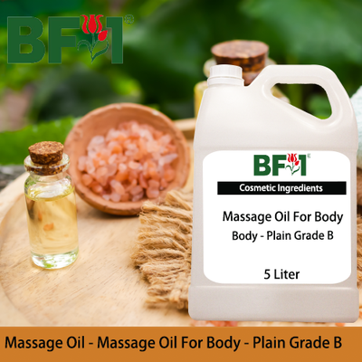 CI - Massage Oil -  Palm Massage Oil For Body - Plain Grade B (Yellow) 5000ml
