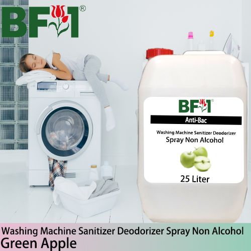 (ABWMSD) Apple - Green Apple Anti-Bac Washing Machine Sanitizer Deodorizer Spray - Non Alcohol - 25L (ABWMSD) Apple - Green Apple Anti-Bac Washing Machine Sanitizer Deodorizer Spray - Non Alcohol - 25L