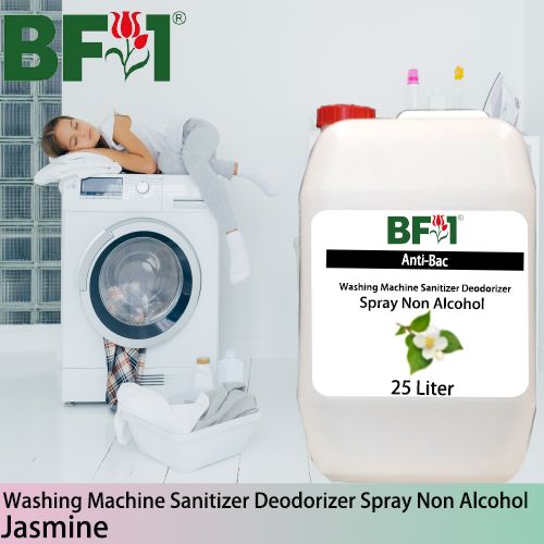 (ABWMSD) Jasmine Anti-Bac Washing Machine Sanitizer Deodorizer Spray - Non Alcohol - 25L (ABWMSD) Jasmine Anti-Bac Washing Machine Sanitizer Deodorizer Spray - Non Alcohol - 25L
