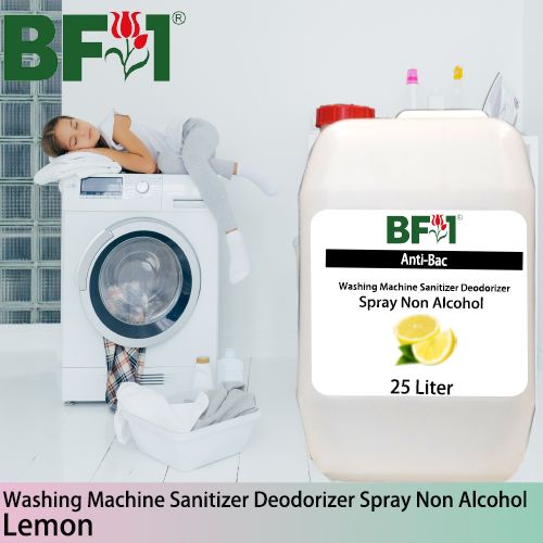 (ABWMSD) Lemon Anti-Bac Washing Machine Sanitizer Deodorizer Spray - Non Alcohol - 25L (ABWMSD) Lemon Anti-Bac Washing Machine Sanitizer Deodorizer Spray - Non Alcohol - 25L