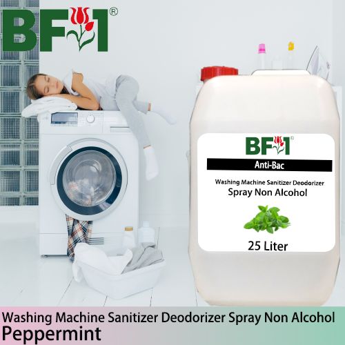 (ABWMSD) mint - Peppermint Anti-Bac Washing Machine Sanitizer Deodorizer Spray - Non Alcohol - 25L (ABWMSD) mint - Peppermint Anti-Bac Washing Machine Sanitizer Deodorizer Spray - Non Alcohol - 25L
