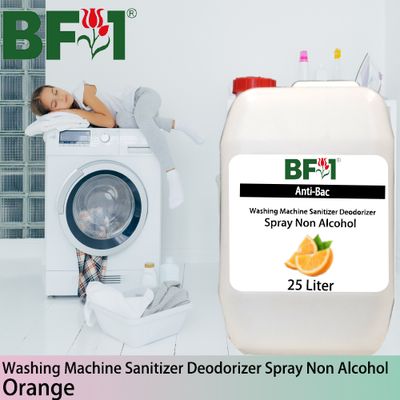(ABWMSD) Orange Anti-Bac Washing Machine Sanitizer Deodorizer Spray - Non Alcohol - 25L