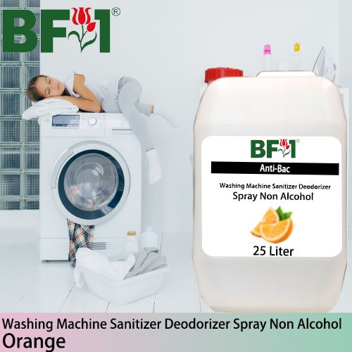 (ABWMSD) Orange Anti-Bac Washing Machine Sanitizer Deodorizer Spray - Non Alcohol - 25L (ABWMSD) Orange Anti-Bac Washing Machine Sanitizer Deodorizer Spray - Non Alcohol - 25L