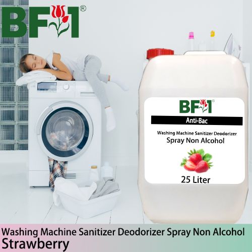 (ABWMSD) Strawberry Anti-Bac Washing Machine Sanitizer Deodorizer Spray - Non Alcohol - 25L (ABWMSD) Strawberry Anti-Bac Washing Machine Sanitizer Deodorizer Spray - Non Alcohol - 25L