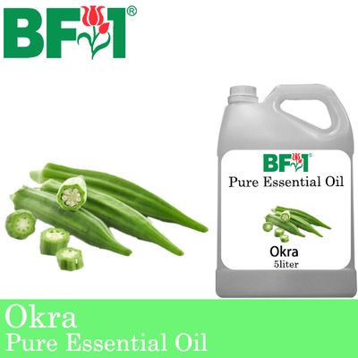 Pure Essential Oil (EO) - Okra (Ladies Fingers) Essential Oil - 5L