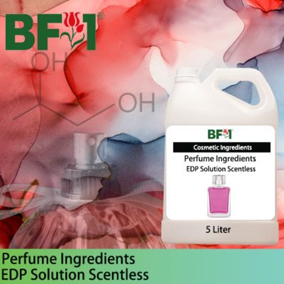 Perfume Ingredients - EDP Solution Scentless ( With Alcohol ) - 5L Perfume Ingredients - EDP Solution Scentless ( With Alcohol ) - 5L