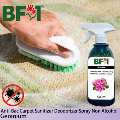 Carpet Sanitizer Deodorizer Spray - Geranium - 500ml