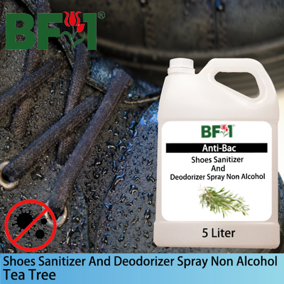 Anti-Bac Shoes Sanitizer and Deodorizer Spray (ABSSD) - Non Alcohol with Tea Tree - 5L Anti-Bac Shoes Sanitizer and Deodorizer Spray (ABSSD) - Non Alcohol with Tea Tree - 5L