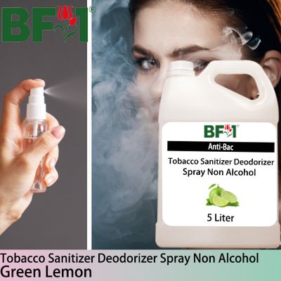 (ABTSD1) Lemon - Green Lemon Anti-Bac Tobacco Sanitizer Deodorizer Spray - Non Alcohol - 5L (ABTSD1) Lemon - Green Lemon Anti-Bac Tobacco Sanitizer Deodorizer Spray - Non Alcohol - 5L
